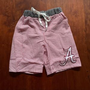 Bama Roll Tide Seersucker Swim Trunks